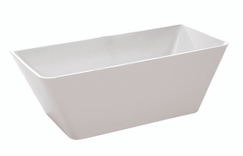 ANZZI Zenith Series 5.58 Ft. Freestanding Bathtub In White - FT-AZ099