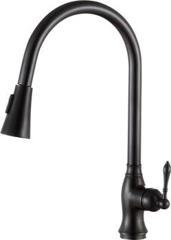 ANZZI Rodeo Single-handle Pull-out Sprayer Kitchen Faucet In Oil Rubbed Bronze - KF-AZ214ORB