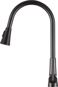 ANZZI Tulip Single-handle Pull-out Sprayer Kitchen Faucet In Oil Rubbed Bronze - KF-AZ216ORB