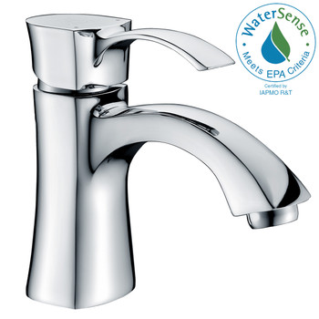 ANZZI Alto Series Single Hole Single-handle Mid-arc Bathroom Faucet In Polished Chrome - L-AZ012