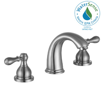 ANZZI Raider 8 In. Widespread 2-handle Bathroom Faucet In Brushed Nickel - L-AZ187BN
