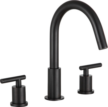 ANZZI Roman 8 In. Widespread 2-handle Bathroom Faucet In Oil Rubbed Bronze - L-AZ190ORB