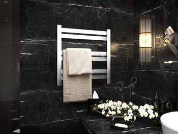 ANZZI Starling 6-bar Stainless Steel Wall Mounted Electric Towel Warmer Rack In Brushed Nickel - TW-AZ025BN