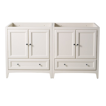 Fresca Oxford 71" Antique White Traditional Double Sink Bathroom Cabinets - FCB20-3636AW