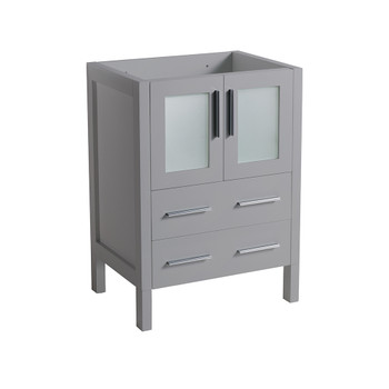 Fresca Torino 24" Gray Modern Bathroom Cabinet - FCB6224GR