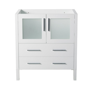 Fresca Torino 30" White Modern Bathroom Cabinet - FCB6230WH