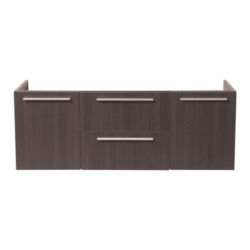 Fresca Opulento 54" Gray Oak Modern Double Sink Bathroom Cabinet - FCB8013GO