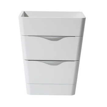 Fresca Milano 26" Glossy White Modern Bathroom Cabinet - FCB8525WH
