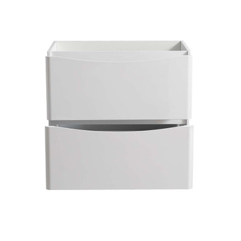 Fresca Tuscany 32" Glossy White Free Standing Modern Bathroom Cabinet - FCB9132WH