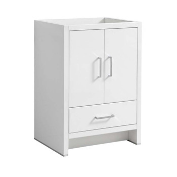 Fresca Imperia 24" Glossy White Free Standing Modern Bathroom Cabinet - FCB9424WH
