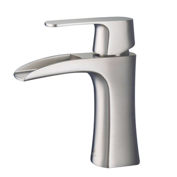 Fresca Fortore Single Hole Mount Bathroom Vanity Faucet - Brushed Nickel - FFT3071BN