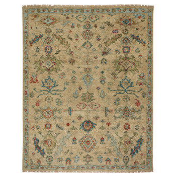 Capel Charleigh-Isfahan Beach 1205_620 Hand Knotted Rugs