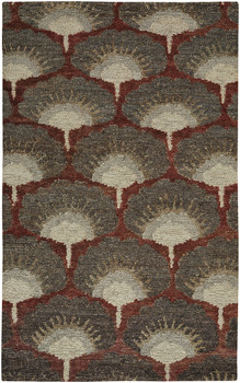 Capel Williamsburg Ina Ruby 1721_550 Hand Knotted Rugs