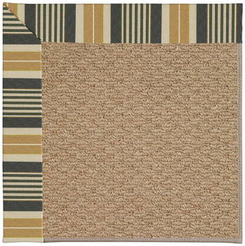 Capel Zoe-Raffia Black Stripe 1992_340 Machine Tufted Rugs