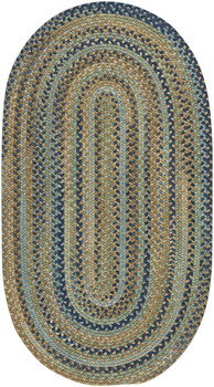 Capel Tooele Green 0303_240 Braided Rugs