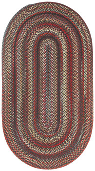 Capel Portland Coal 0346_300 Braided Rugs