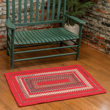 Capel Bradford Crimson 0392_545 Braided Rugs