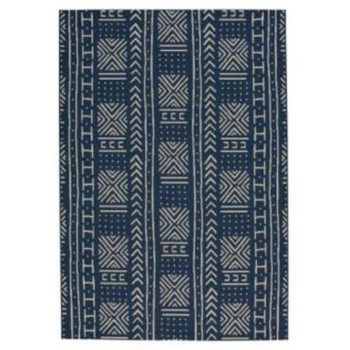 Capel Genevieve Gorder Elsinore-Mali Cloth Midnight Blue 4722_475 Machine Woven Rugs