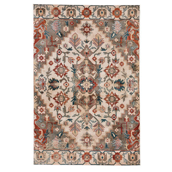 Capel Taraji-Kazak Ivory Multi 4852_930 Machine Woven Rugs