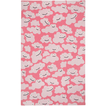 Capel Hable Construction Puffy Pink 6061_500 Loop Hooked Rugs - 5' X 8' Rectangle