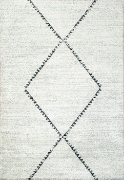 Dynamic Mehari Machine-made 23229 Ivory/grey Area Rugs