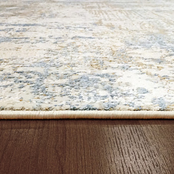 Dynamic Quartz Machine-made 27050 Ivory/blue Area Rugs