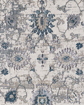 Dynamic Astoria Machine-made 3375 Cream/blue Area Rugs