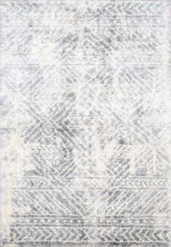 Dynamic Reverie Machine-made 3545 Cream/grey Area Rugs