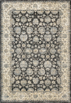 Dynamic Pearl Machine-made 3743 Dark Grey Area Rugs