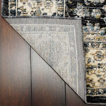 Dynamic Pearl Machine-made 3743 Dark Grey Area Rugs