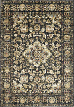 Dynamic Pearl Machine-made 3745 Dark Grey Area Rugs