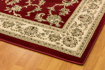 Dynamic Legacy Machine-made 58017 Red Area Rugs