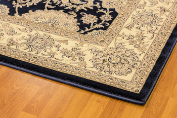 Dynamic Legacy Machine-made 58019 Navy Area Rugs