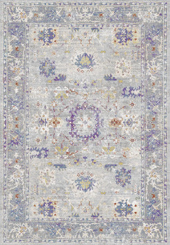 Dynamic Valley Machine-made 7981 Grey/gold/blue Area Rugs