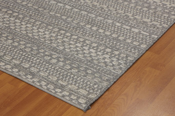 Dynamic Brighton Machine-made 8570 Light Grey Area Rugs