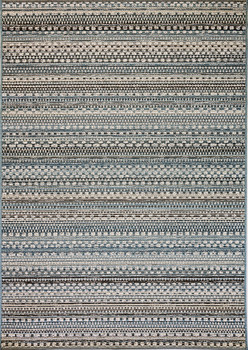 Dynamic Brighton Machine-made 8570 Beige/blue Area Rugs