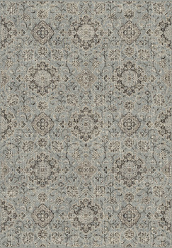 Dynamic Regal Machine-made 89665 Silver/blue Area Rugs