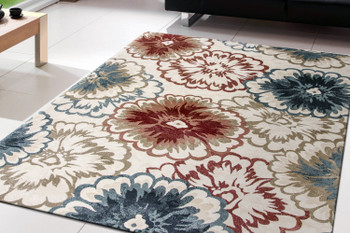 Dynamic Melody Machine-made 985013 Multi Area Rugs