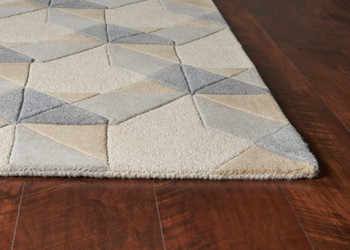 KAS Rugs Eternity 1060 Ivory/grey Elements Hand-woven Area Rugs