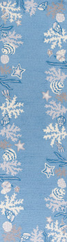 KAS Rugs Sonesta 2024 Sea Blue Coastal Hand-hooked Area Rugs