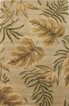 KAS Rugs Havana 2614 Sand Fauna Hand-tufted Area Rugs