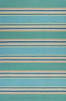 KAS Rugs Harbor 4230 Ocean Stripes Hand-made Area Rugs