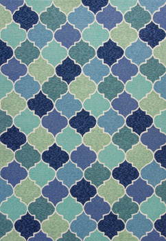 KAS Rugs Harbor 4231 Blue Stella Hand-made Area Rugs