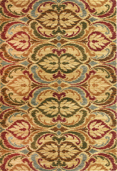 KAS Rugs Lifestyles 5466 Gold Firenze Machine-made Area Rugs