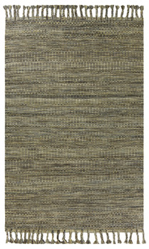 KAS Rugs Libby Langdon Homespun 5565 Slate Mission Hand-woven Area Rugs