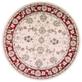 KAS Rugs Avalon 5613 Ivory/red  Mahal Machine-made Area Rugs