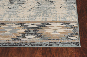 KAS Rugs Chester 5636 Slate Blue Pines Machine-woven Area Rugs