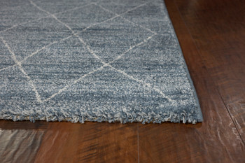 KAS Rugs Landscapes 5902 Blue Boho Machine-made Area Rugs