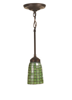 Meyda 5"w Terra Verde Mini Pendant - 102091