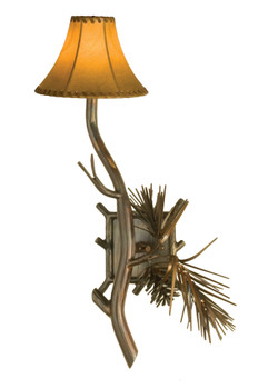 Meyda 9"w Lone Pine Wall Sconce - 104457